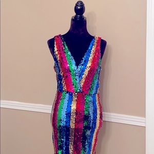 Sequin party dress